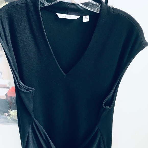 Isaac Mizrahi Stretch Pebble Dress with Self-belt - Picture 2 of 5